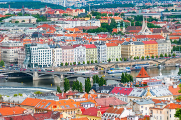 View on Prague lamdmark, Czech Republic