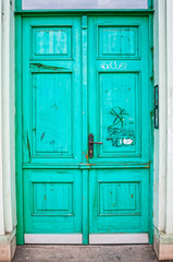 Obraz na płótnie Canvas Old grunge door