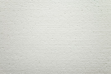 White polystyrene foam texture