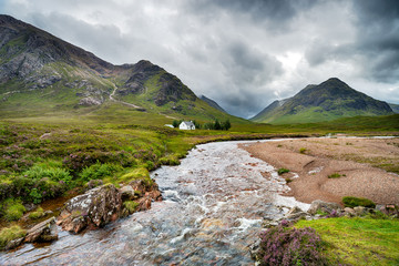 The River Coupall in the Scottish Highlands © Helen Hotson