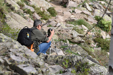 Photographing in the spring mountains of Corsica