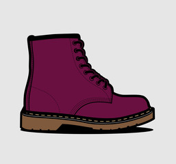 Industrial and streetwear workers boots