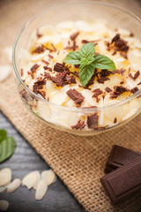 Homemade vanilla Mousse