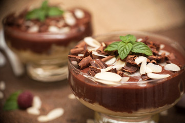 Homemade Dark Chocolate Mousse