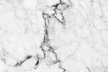 Obraz premium White marble texture background pattern with high resolution.