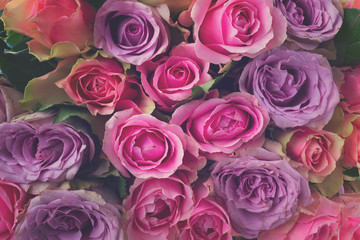 bouquet of fresh roses