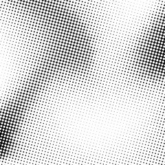 Fototapeta premium White abstract background with black and white halftone texture, dotwork, circles pattern for design concepts, banners, posters, wallpapers, web, presentations and prints. Vector illustration.
