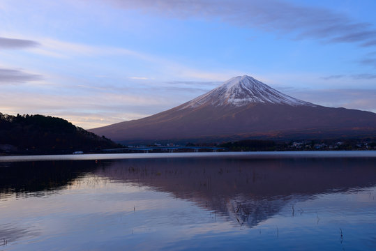 Mt.Fuji and Lake Kawaguchiko