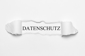 Fototapeta premium Datenschutz
