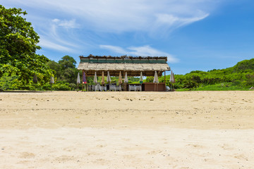 Fototapeta premium Beach bar on the beach