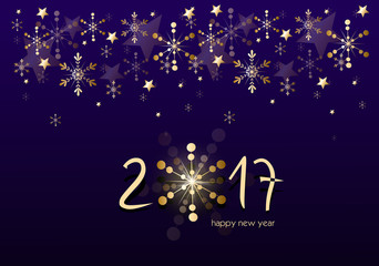 Fototapeta na wymiar New year greeting card