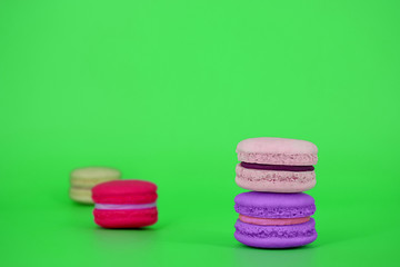 Colorful macaroons 