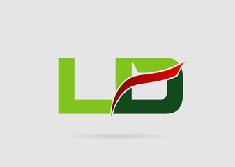 Letter L and D logo

