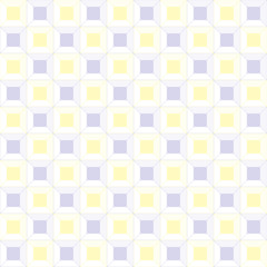 Baby seamless pattern, kids pastel geometric retro ornament wall