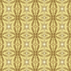 Gold seamless pattern, golden style background