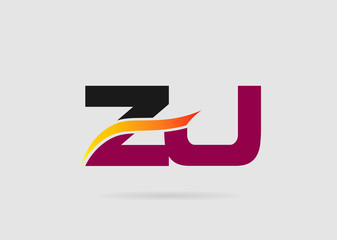 Letter ZJ Logo
