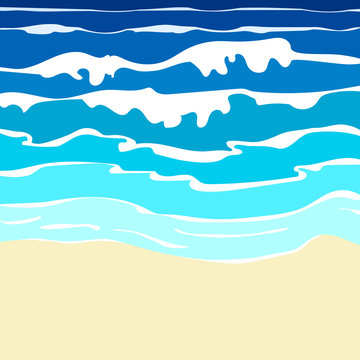 ocean with waves