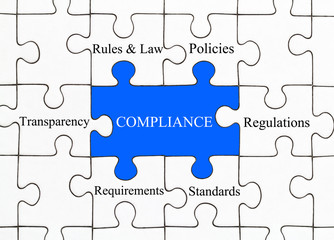 Compliance Puzzle Concept