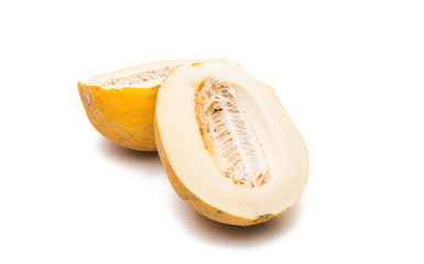 ripe melon isolated