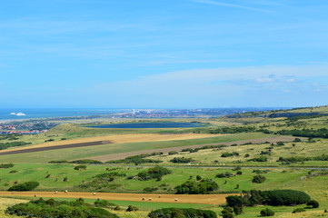 Obraz premium Blick auf Calais
