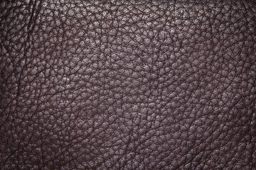 Red brown leather texture or leather background for design with copy space for text or image.