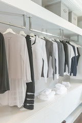 black and white color tone clothes