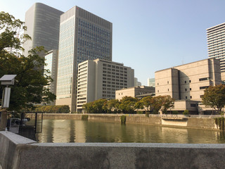 Some of high and big building in OSAKA,JAPAN.