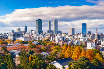 Fototapeta premium Nagoya, Japan Skyline