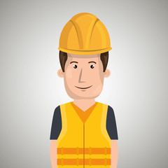 worker protection industrial vector illustration design eps 10