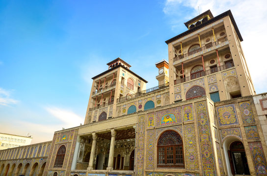 The Iconic Golestan Palace in Tehran, Iran