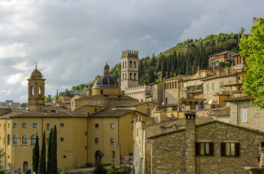 Assisi, Umbria, city view, Italy
