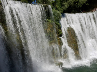 Fototapeta premium Waterfall in the Jajce,Bosnia and Herzegovina