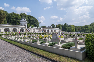 Cmentarz Łyczakowski we Lwowie - obrazy, fototapety, plakaty