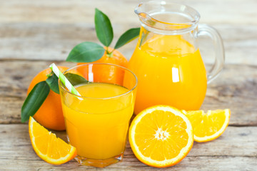Fresh orange juice 