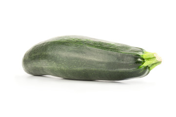 Courgette Zucchini , isolated on a white background
