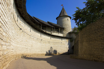 The sights of the city of Pskov