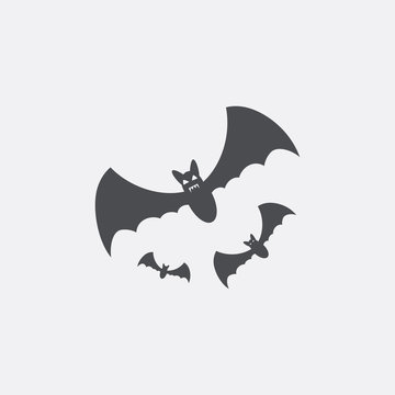 Bats vector icon