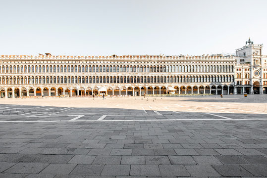 Procuratie Vecchie building on San Marco square in Venice
