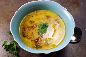 Arhar Daal or yellow lentil soup 