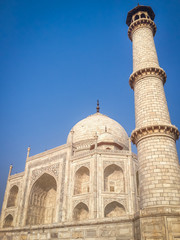 Fototapeta na wymiar Taj Mahal - Agra, India