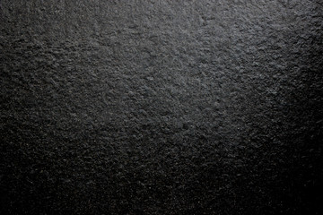 Black cracked cement floor