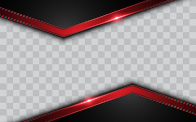 abstract modern metallic silver frame template background