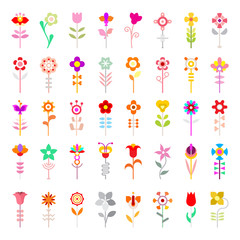 Flower Vector Icons