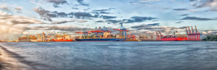 Hafen Hamburg Panorama HDR © niemannfrank