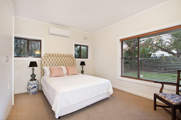 Modern bedroom interior