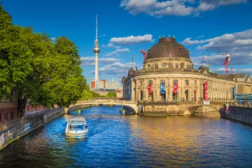  Berlin Museum Island with TV tower at sunset, Berlin Mitte, Germany © JFL Photography