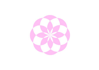 Circle Ornament Icon Logo
