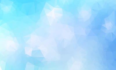 Blue Geometric Abstract