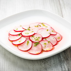 Radieschensalat - radish salat