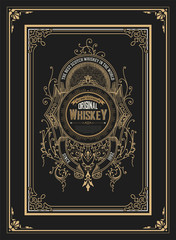 Old Whiskey Label